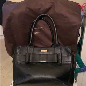 Kate Spade black handbag with dust bag.